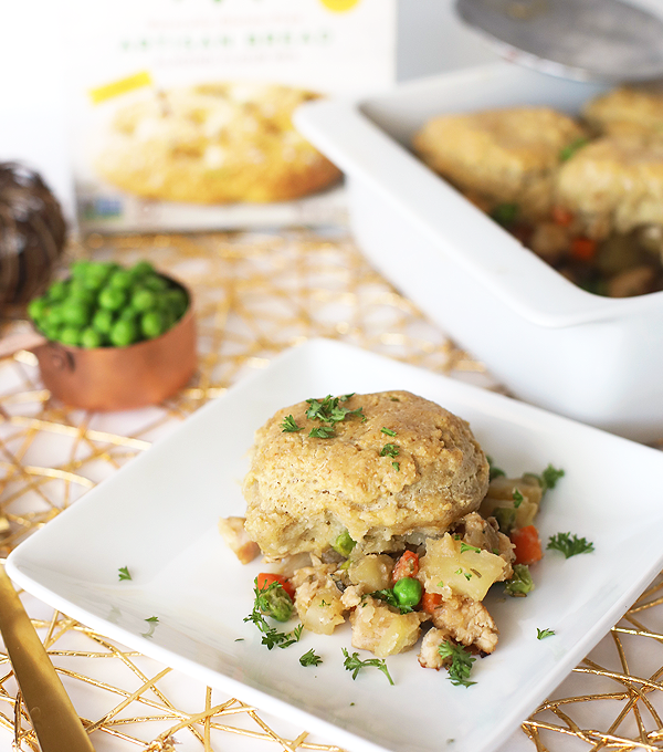 This Chicken Pot Pie Casserole is the best way to enjoy comfort food in a paleo, healthy and delicious way!