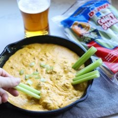 This Italian Sausage Nacho "Cheese" Dip is the perfect game day dip that is not only delicious but dairy free and paleo!