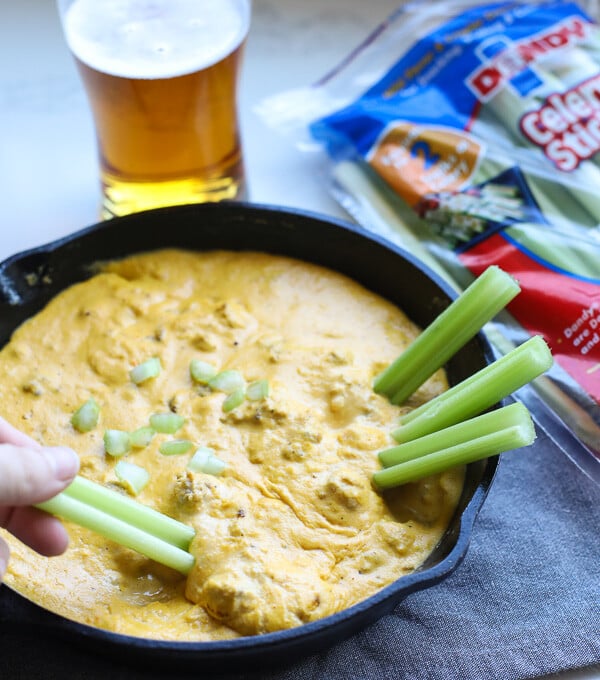 This Italian Sausage Nacho "Cheese" Dip is the perfect game day dip that is not only delicious but dairy free and paleo!