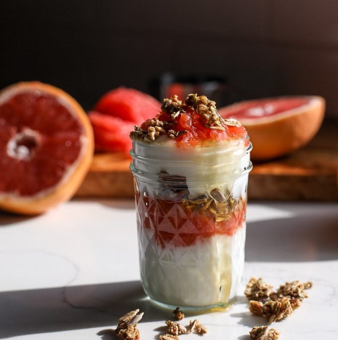 Grapefruit & Coconut Yogurt Parfait Little Bits of...