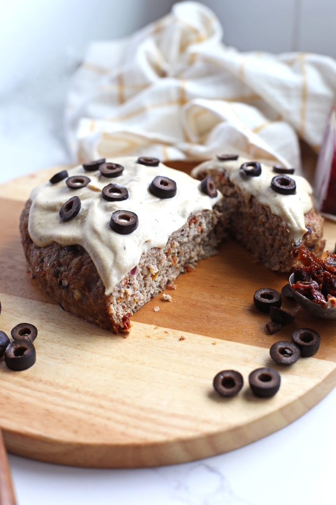 This Greek Turkey Meatloaf is whole30 compliant and super easy to whip together any night of the week!