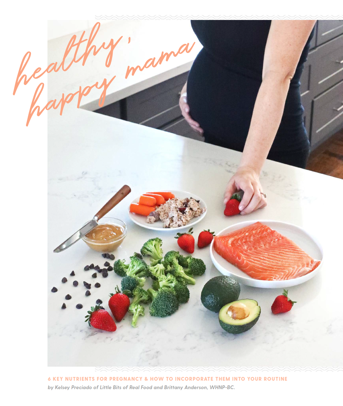 Healthy Happy Mama ebook - 6 essential nutrients for pregnancy!