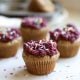 These Paleo Raspberry Vanilla Cupcakes are totally grain free and are sweetened with coconut sugar! Perfect for a birthday, bridal shower or any occasion!