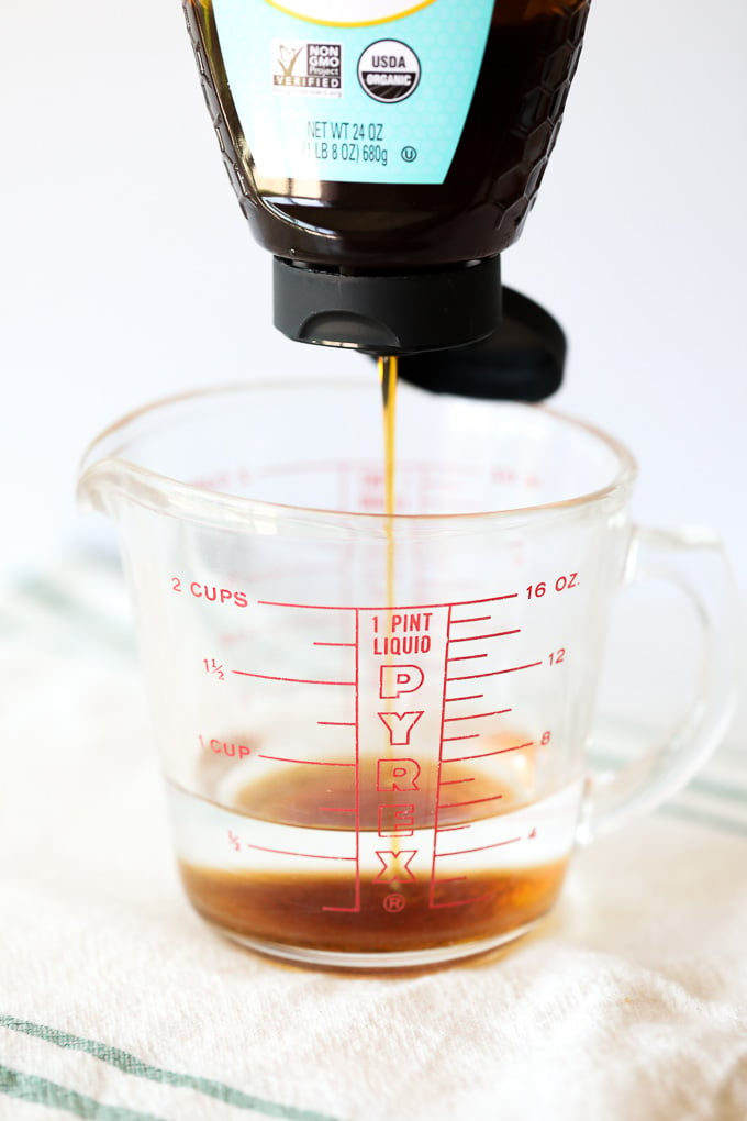 This honey syrup is the perfect natural sweetener for coffee or cocktails!