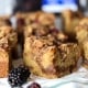 This Blackberry Cinnamon Streusel Cake is grain free, refined sugar free and and great for breakfast or dessert!