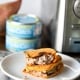 This Sweet Potato Toast Tuna Melt is so easy to make and fills that comfort food craving with no grains! Perfect with tomato soup for a quick and healthy lunch.