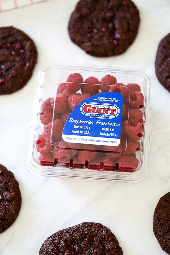 These Chocolate Raspberry Swirl Cookies are paleo, grain free, refined sugar free and so delicious!