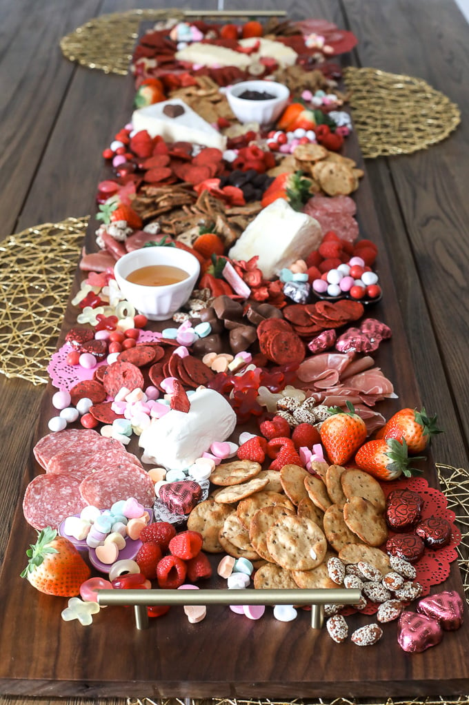 Valentine’s Day Charcuterie Board