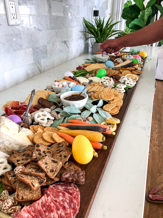 This simple guide will teach you how to put together the ultimate cheese board for your easter gathering!