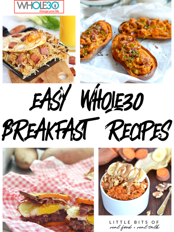This list of Whole30 Breakfast options is great for anyone looking to enjoy their morning while eating clean!