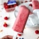 These Raspberries and Cream Popsicles are paleo, super simple to make and only have 4 ingredients!