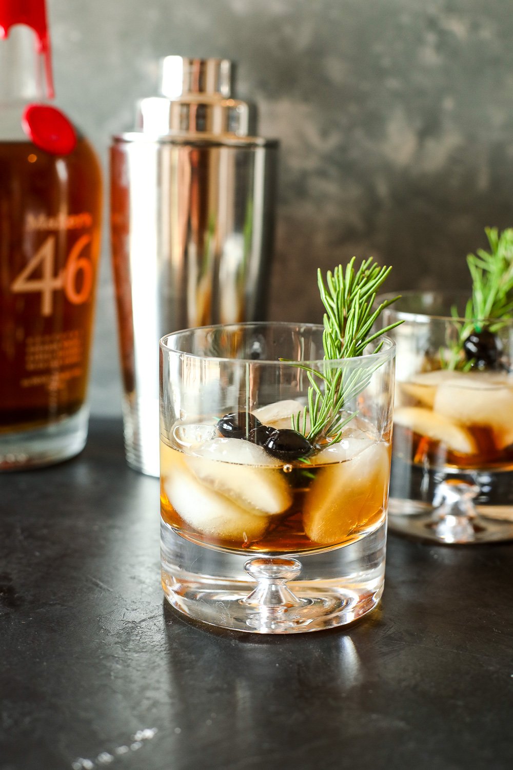 This Holiday Old Fashioned is a delicious twist on a classic cocktail!