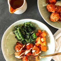 These BBQ Bacon Chicken Meatballs are a simple and delicious meatball recipe to add into your weeknight meal plan!