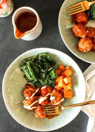 These BBQ Bacon Chicken Meatballs are a simple and delicious meatball recipe to add into your weeknight meal plan!
