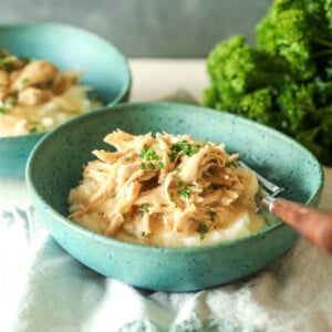 This Instant Pot Creamy Dijon Chicken is Whole30 compliant, simple to make and so delicious!