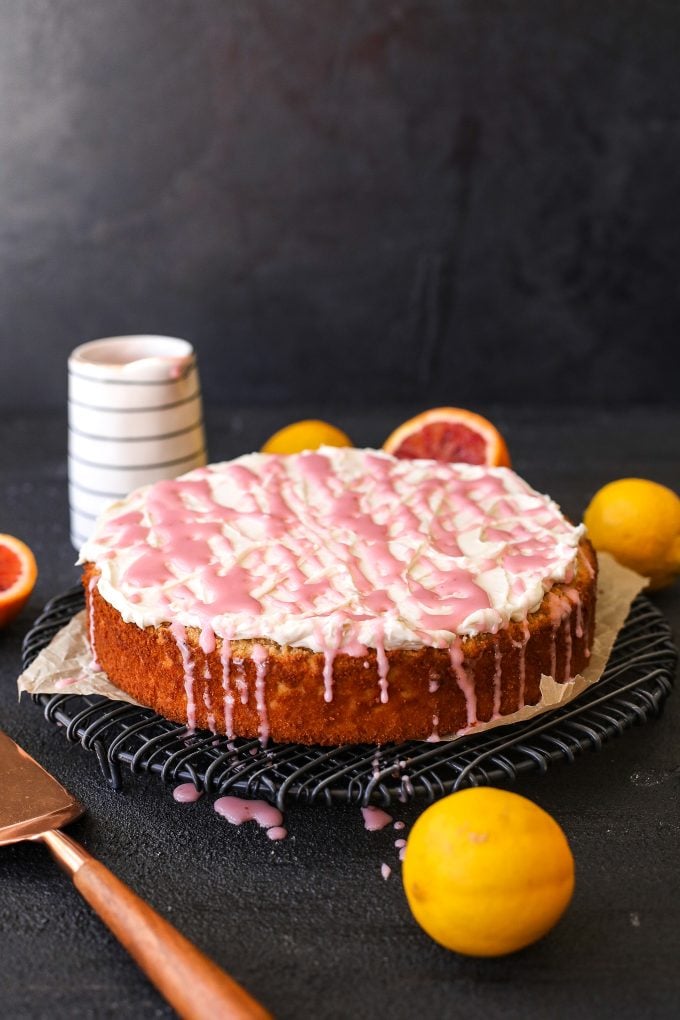 This Paleo Winter Citrus Cake is simple to make, grain free, dairy free and perfect for any occasion!