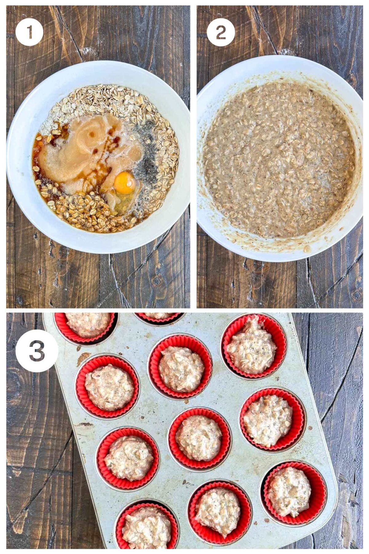 These protein packed Oatmeal Breakfast Muffins will please even the pickiest of eaters.