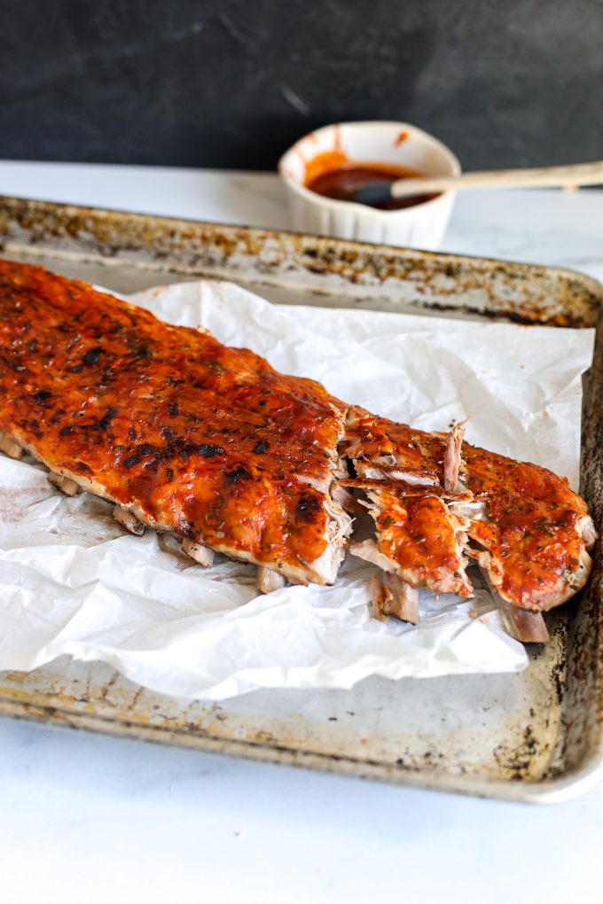 These Oven Baked Ribs are so easy to make and come out perfect every time!