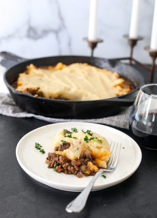 This Savory Shepherd's Pie is a delicious dinner that is full of flavor!