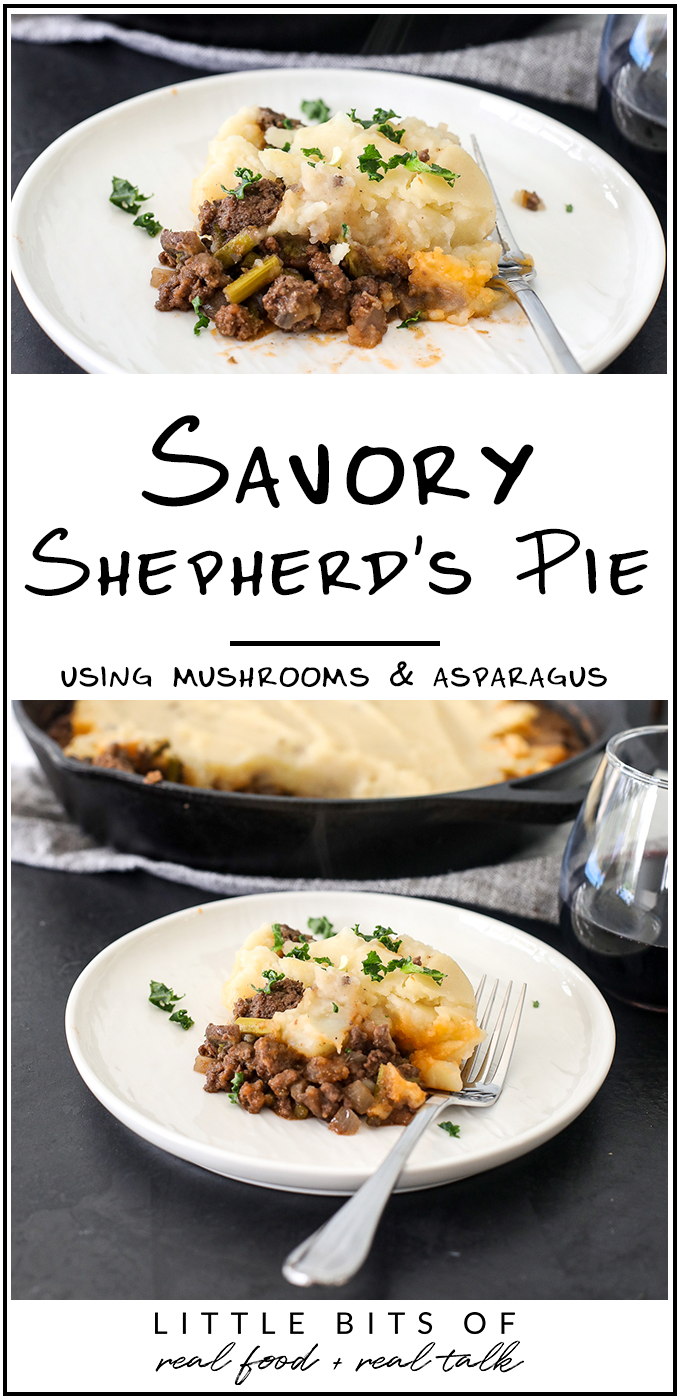 This Savory Shepherd's Pie is a delicious dinner that is full of flavor!