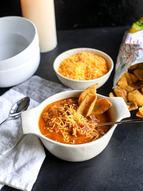 This Harvest Chili is filled with veggies and fall flavors the whole family will love!