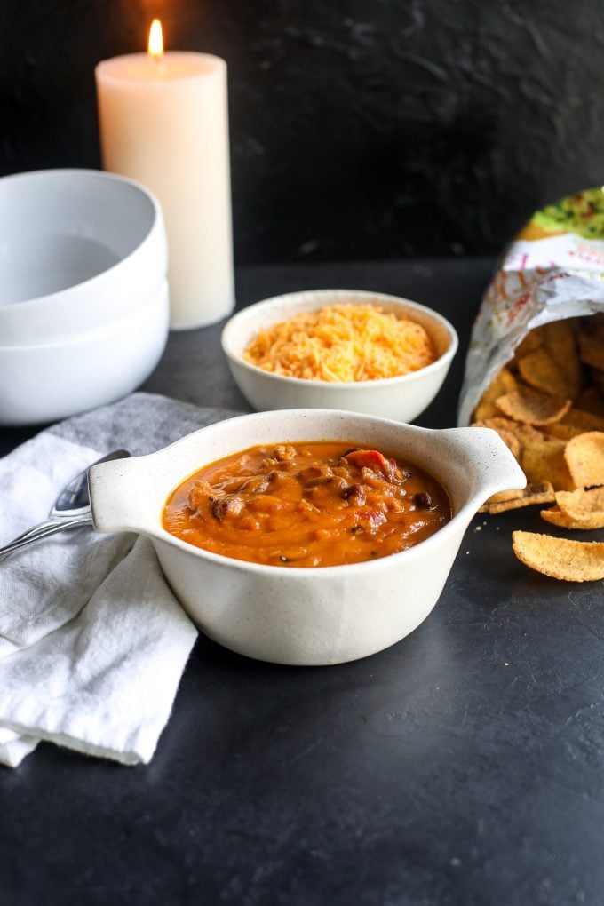 This Harvest Chili is filled with veggies and fall flavors the whole family will love!