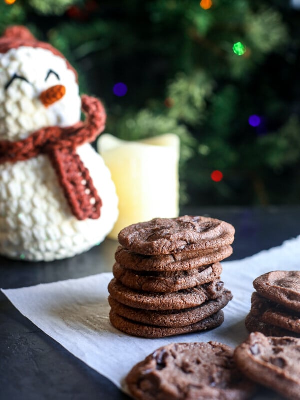 Gluten Free World Peace Cookies are such an easy slice and bake cookie and are perfect for Christmas cookie boxes!