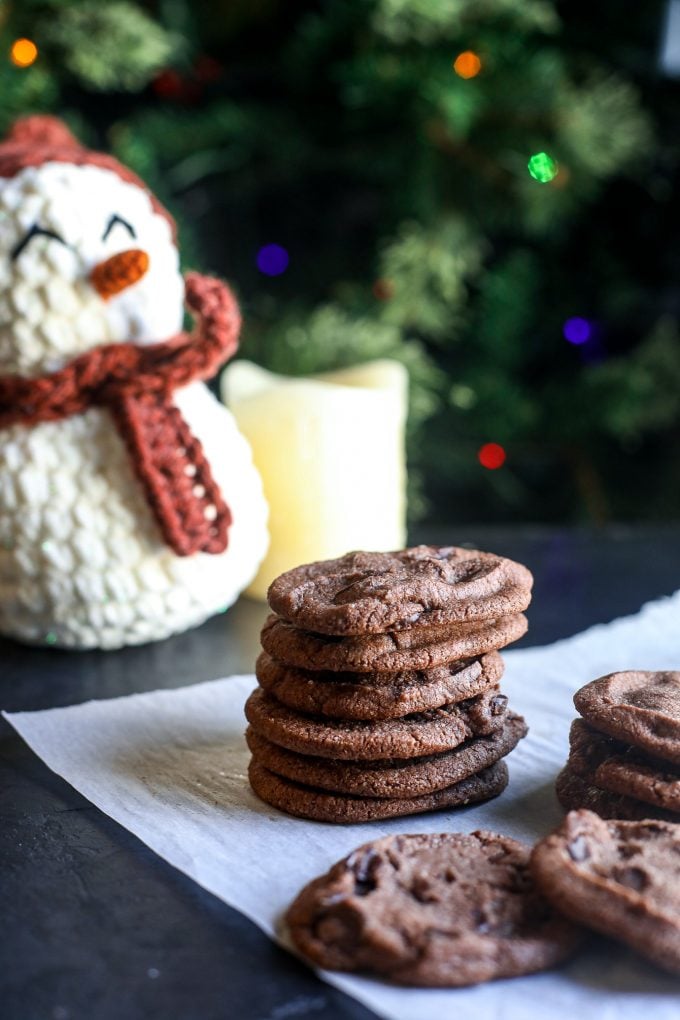 Gluten Free World Peace Cookies are such an easy slice and bake cookie and are perfect for Christmas cookie boxes!