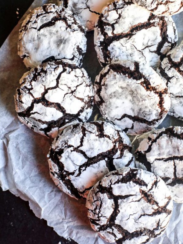 Indulge in rich, fudgy Chocolate Orange Crinkle Cookies with a citrus twist—perfectly soft, chewy, and full of flavor!