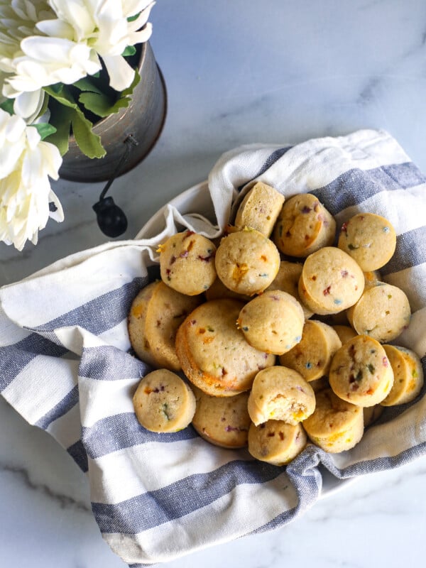 These Funfetti Protein Muffins are an easy and delicious way to add more protein into your day and kids love them!