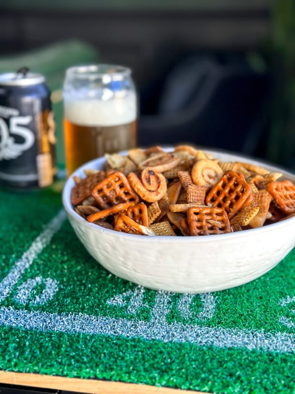 This French Onion Chex Mix is perfect for snacking at any occasion!
