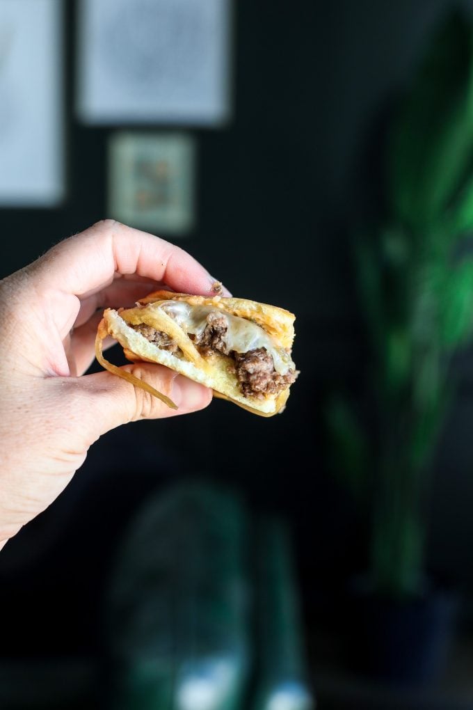 These Patty Melt Sliders are perfect for any gathering and are absolutely delicious!!