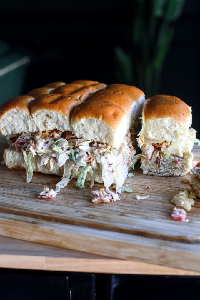 These Chicken Bacon Ranch Sliders are so tasty and easy to throw together with the best flavor combintion!