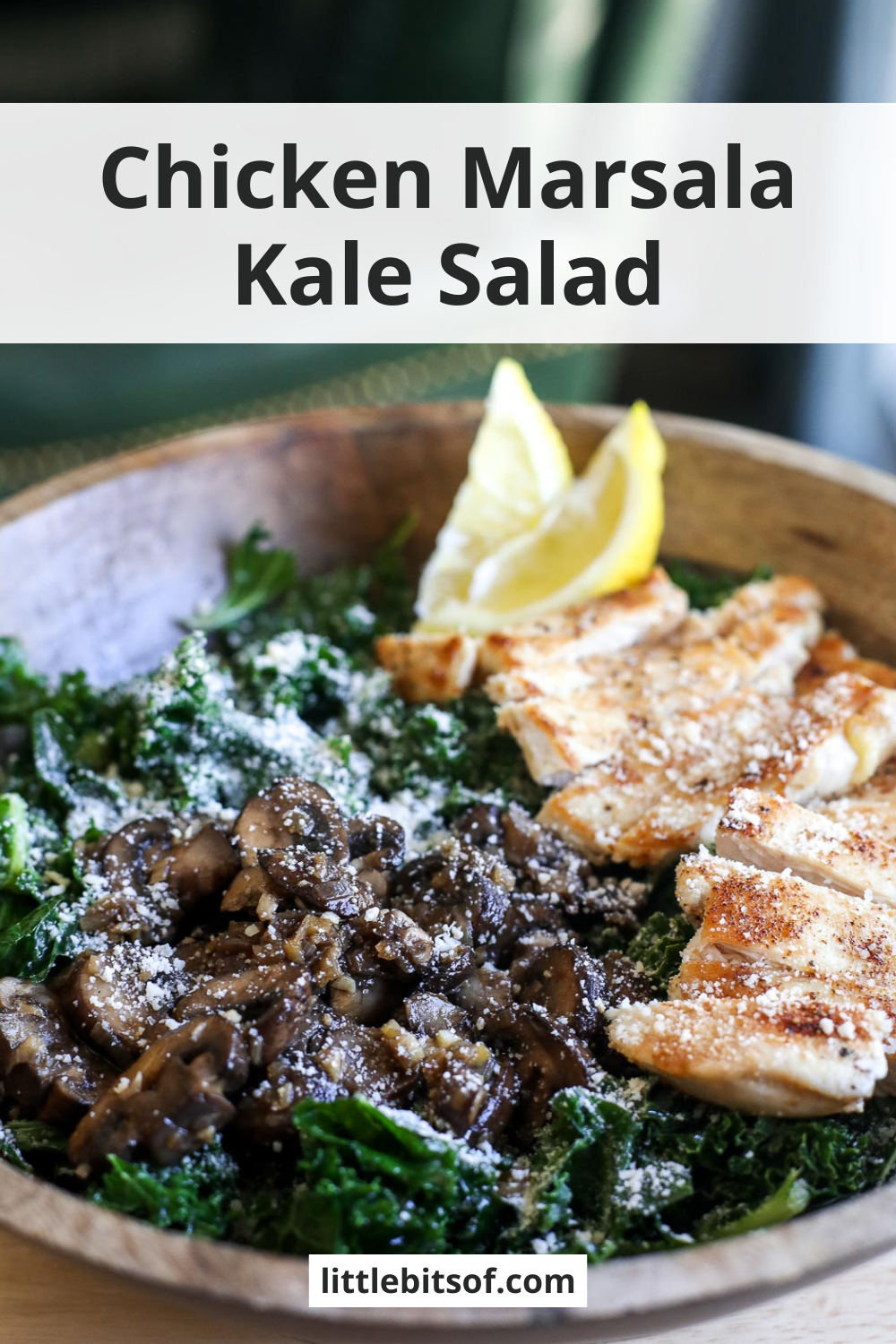 Indulge in our Chicken Marsala Kale Salad! A healthy, flavorful twist on a classic, perfect for any meal.