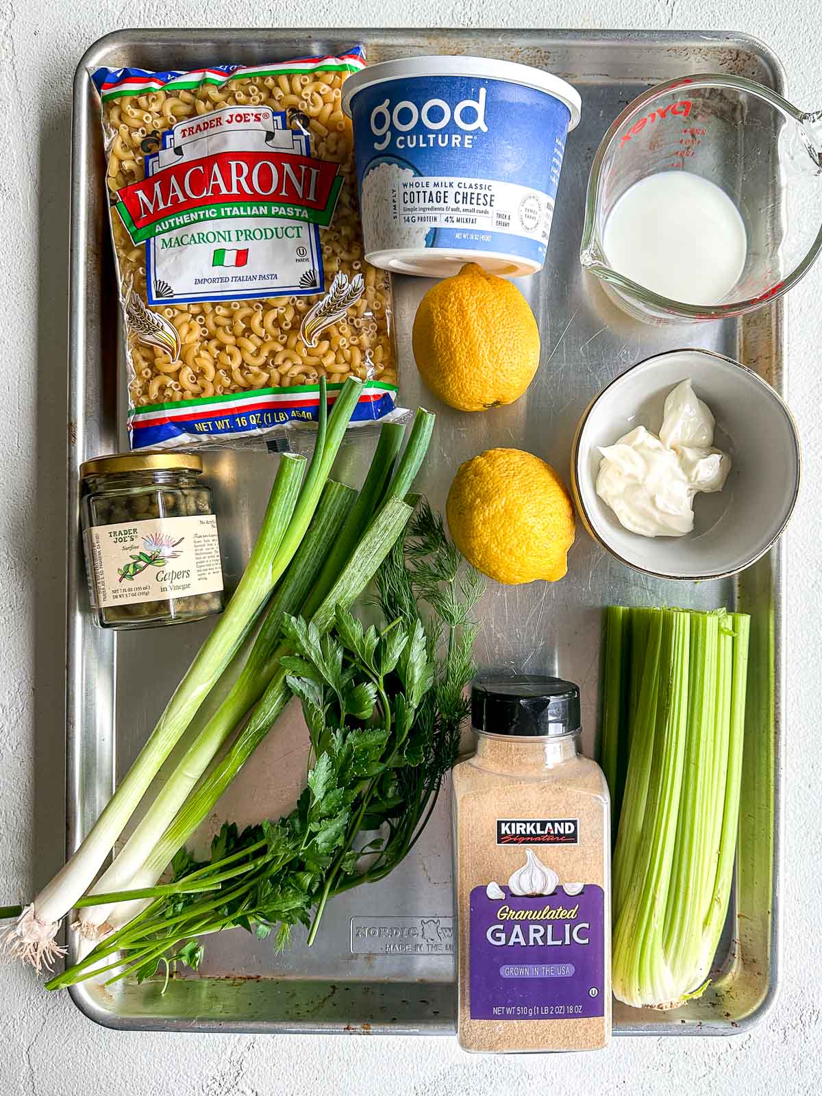 Try our High Protein Lemon Herb Macaroni Salad! Refreshing, nutritious, and perfect for a healthy meal or side dish.