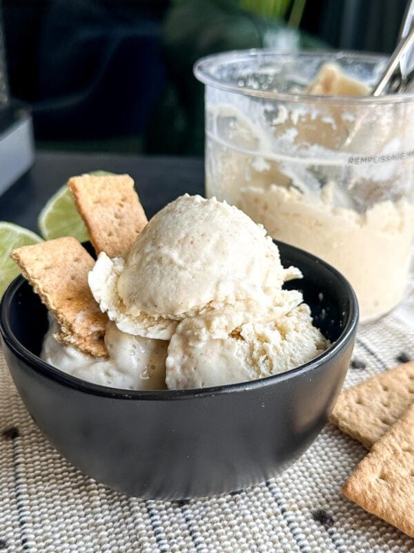 Savor creamy Key Lime Pie Protein Ice Cream made in the Ninja Creami! A guilt-free, protein-packed treat for summer delights.