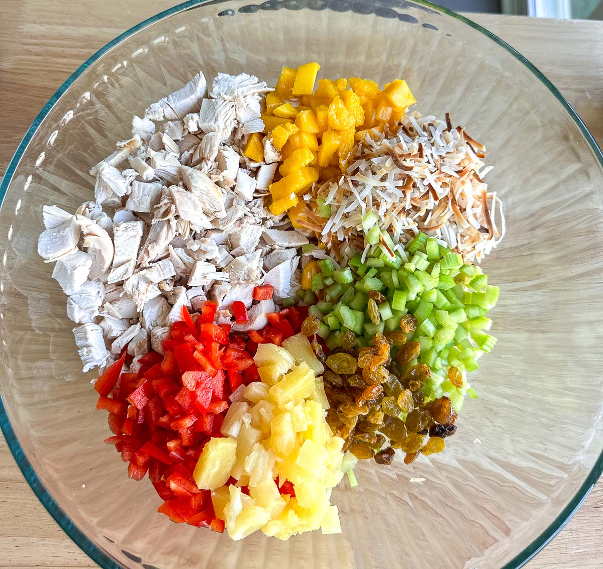 Discover the ultimate Mango Coconut Chicken Salad recipe: fresh, tropical flavors perfect for a healthy and delicious meal!