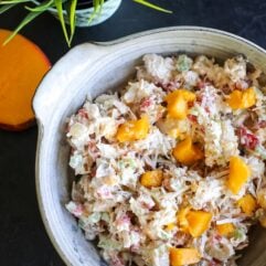 Discover the ultimate Mango Coconut Chicken Salad recipe: fresh, tropical flavors perfect for a healthy and delicious meal!