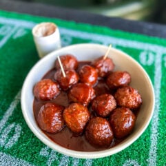 Enjoy these irresistible Bourbon Maple Meatballs, glazed with a sweet and smoky sauce. Perfect for appetizers or dinner!