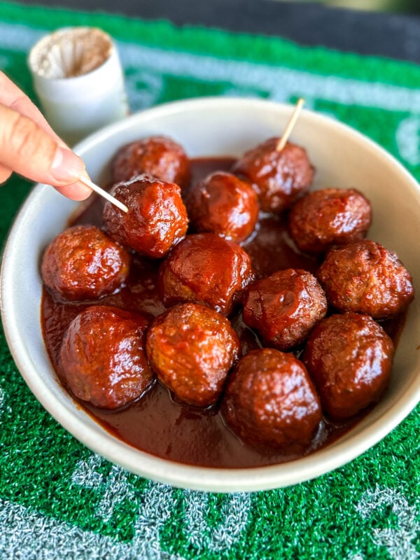 Enjoy these irresistible Bourbon Maple Meatballs, glazed with a sweet and smoky sauce. Perfect for appetizers or dinner!
