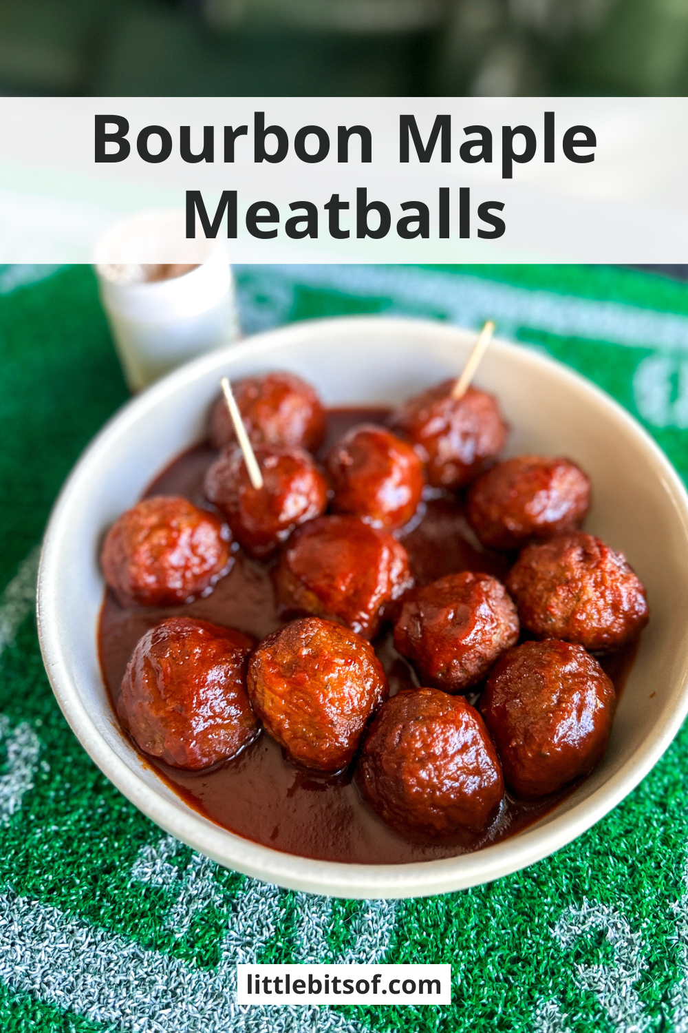 Enjoy these irresistible Bourbon Maple Meatballs, glazed with a sweet and smoky sauce. Perfect for appetizers or dinner!