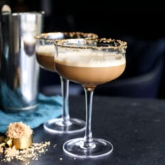 Enjoy a rich and smooth Brown Sugar Shaken Espresso Martini, the perfect blend of espresso, vodka, and brown sugar!
