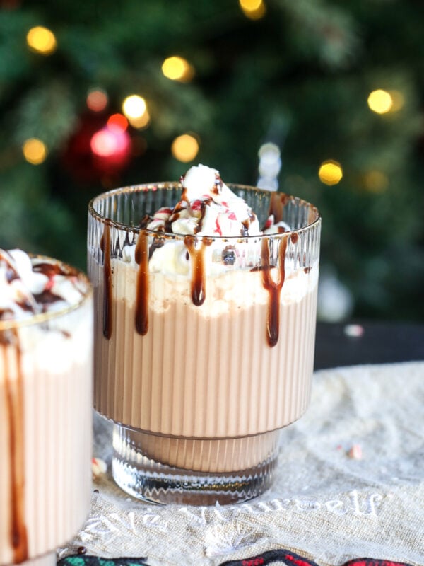 Indulge in the perfect winter flavor combo! Our rich Chocolate Peppermint Syrup is perfect for coffee, hot cocoa, and more.