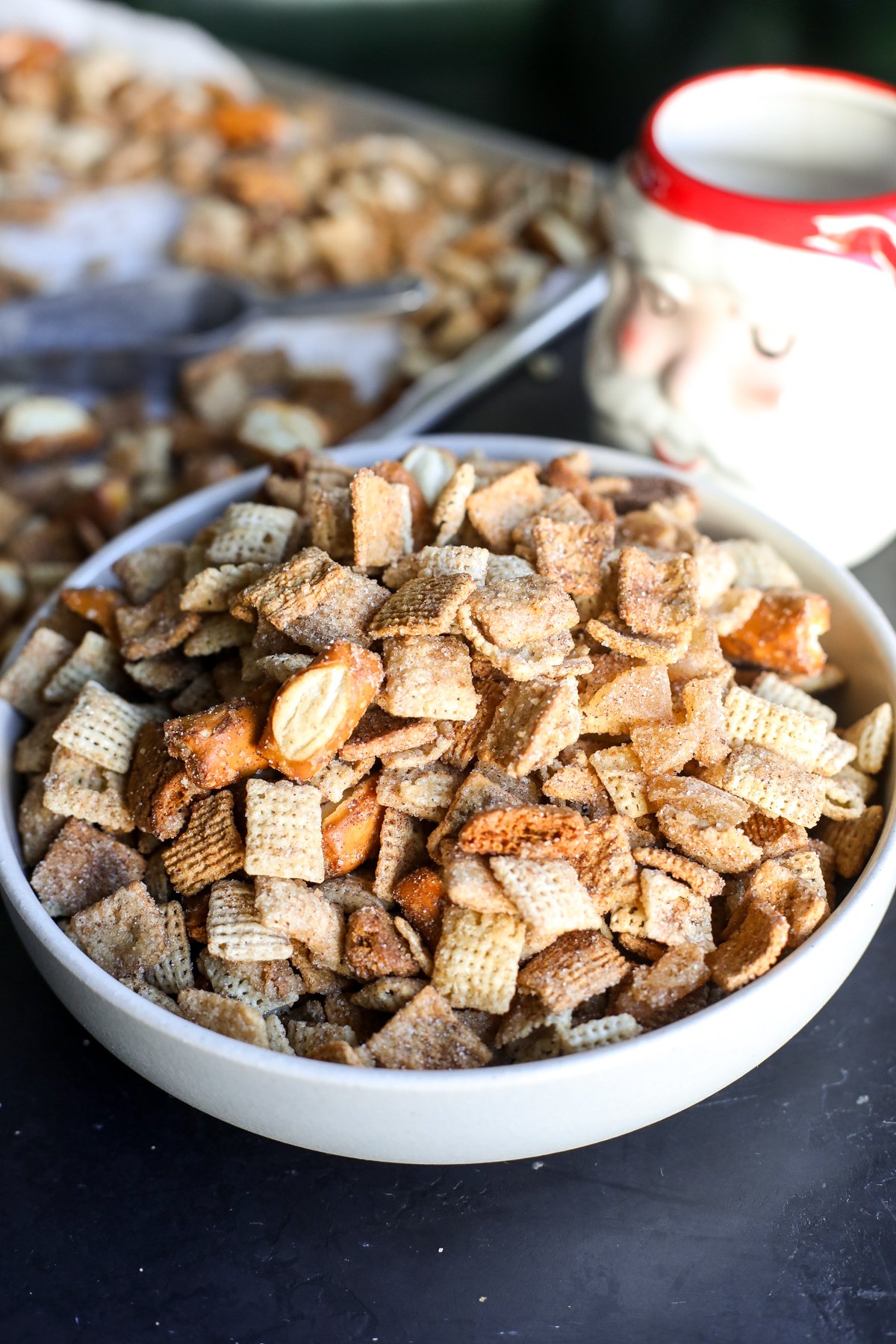 Crunchy, sweet, and spicy! This festive Gingerbread Chex Mix is the perfect holiday snack. Easy to make and even easier to eat.
