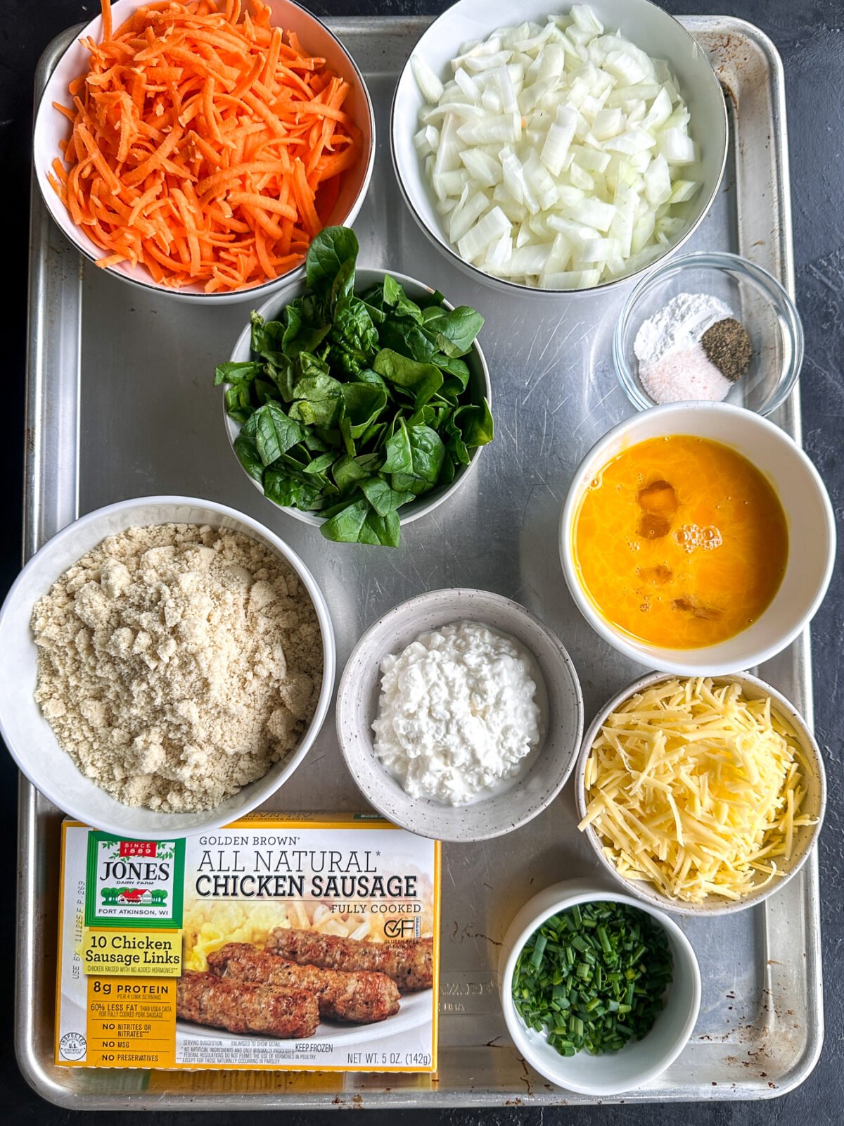 Fuel your day with these delicious High Protein Sweet Potato & Chicken Sausage Egg Bites. Easy to make & perfect for busy mornings. Healthy & satisfying!