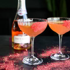 Enjoy a Rosé Lemon Drop—bright, citrusy, and perfectly balanced with rosé for a refreshing, elegant twist on the classic cocktail!