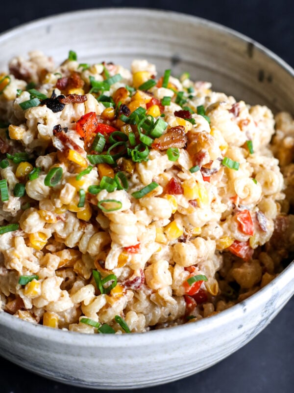 Corn & Bacon Pasta Recipe: Creamy, cheesy, & quick! Perfect weeknight meal. Easy to make, family-friendly comfort food.