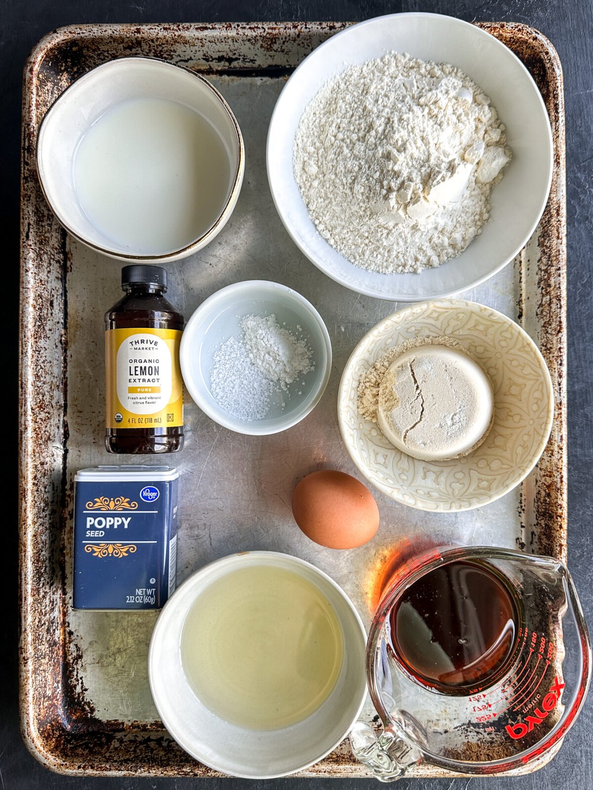 Here's a delicious and easy recipe for lemon poppyseed protein muffins that are perfect for a healthy breakfast or snack!