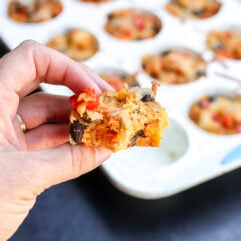 Start your day right with Sweet Potato & Black Bean Breakfast Bites! Easy, wholesome, and packed with flavor for a grab-and-go meal.