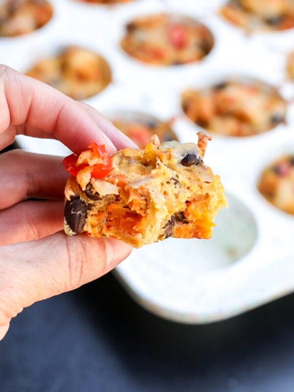 Start your day right with Sweet Potato & Black Bean Breakfast Bites! Easy, wholesome, and packed with flavor for a grab-and-go meal.